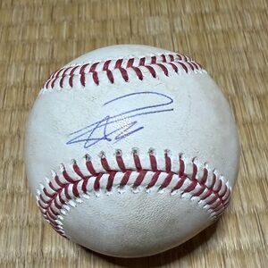 LA Dodgers Autographed Rawlings game used Baseball Hye Seong Kim signed MLB